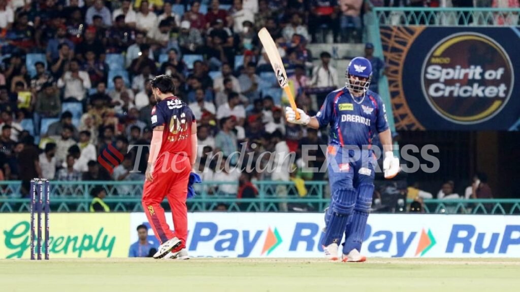 LSG captain Rishabh Pant slams second IPL century in match vs Royal Challengers Bengaluru | Ipl News