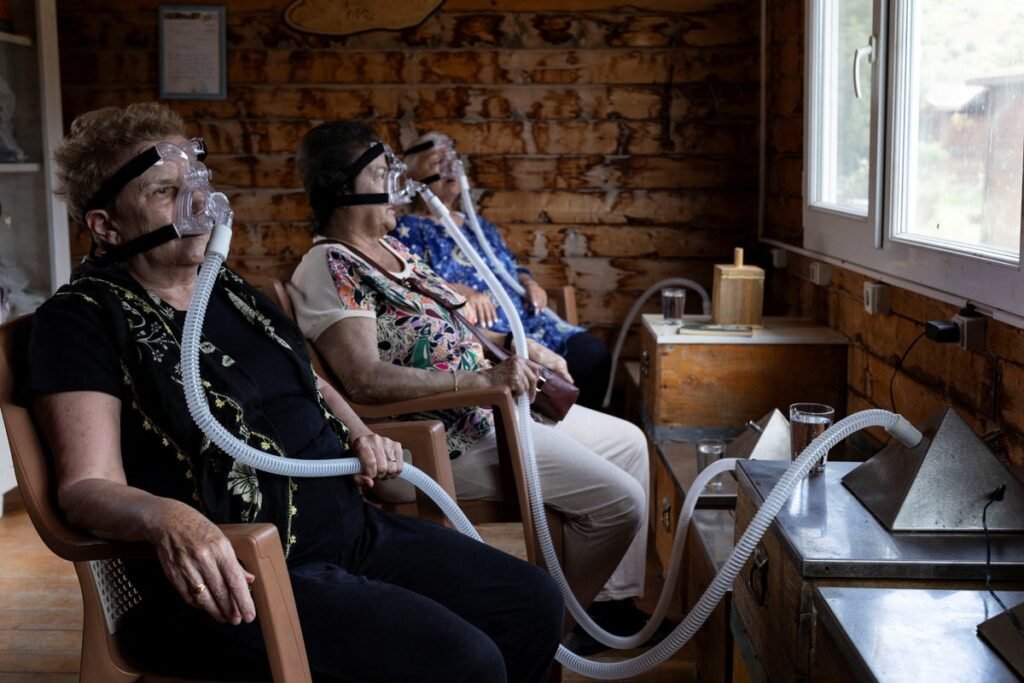 The new health trend sweeping Europe? Breathing in air from Turkish beehives