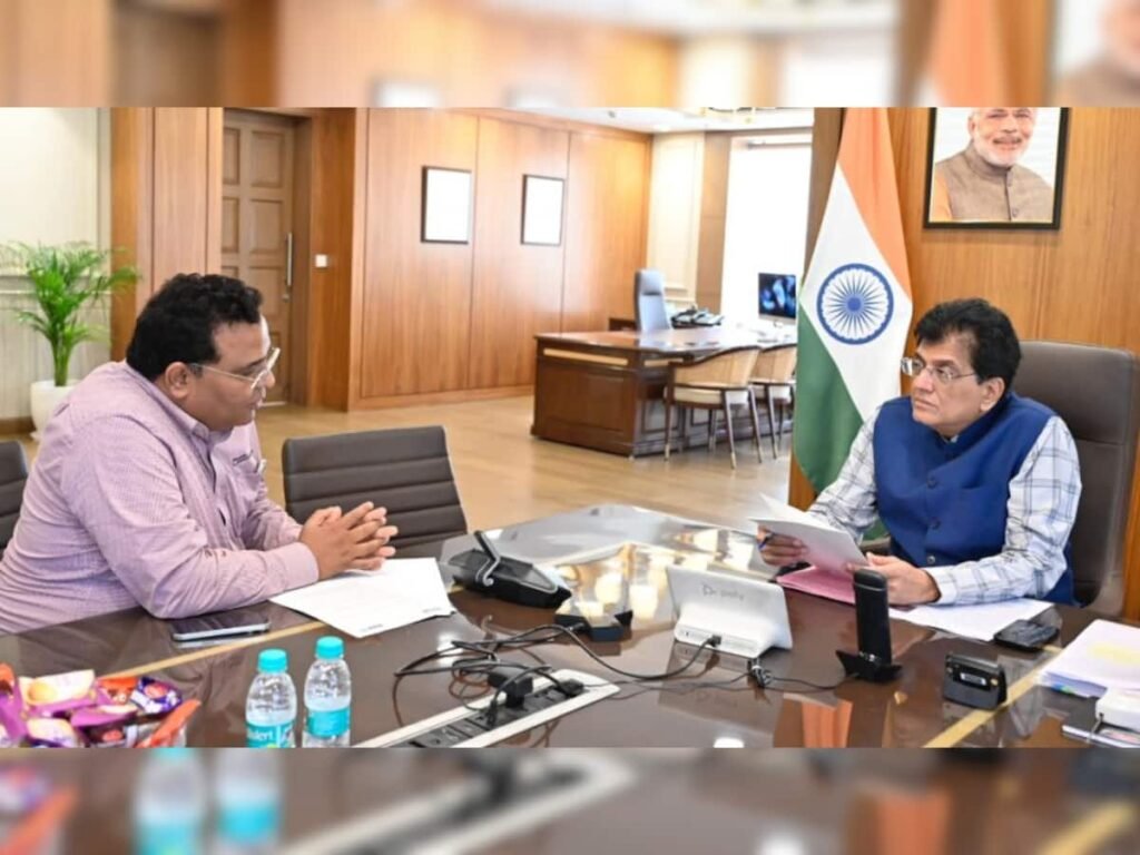 Union Minister Piyush Goyal Meets Paytm Founder, Discuss Making India Digital Payments Powerhouse