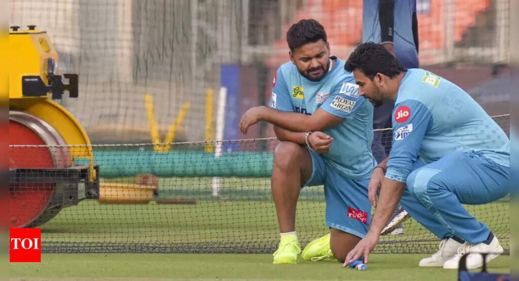 ‘Ye mere liye hai?’: Limping Rishabh Pant walks over to gift a fan something special | Cricket News