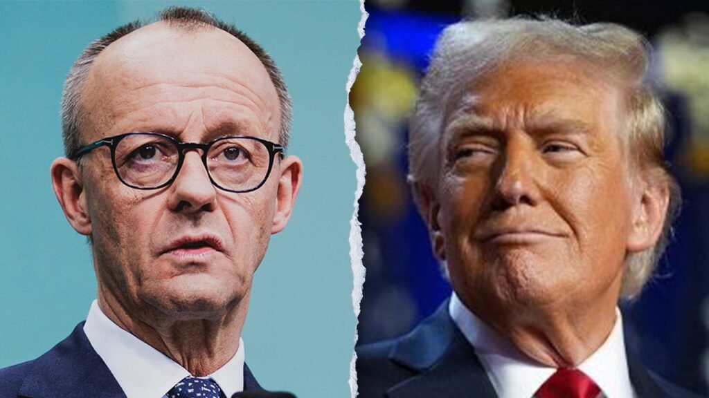 Germany’s Merz to tackle trade, defense talks in meeting with Trump