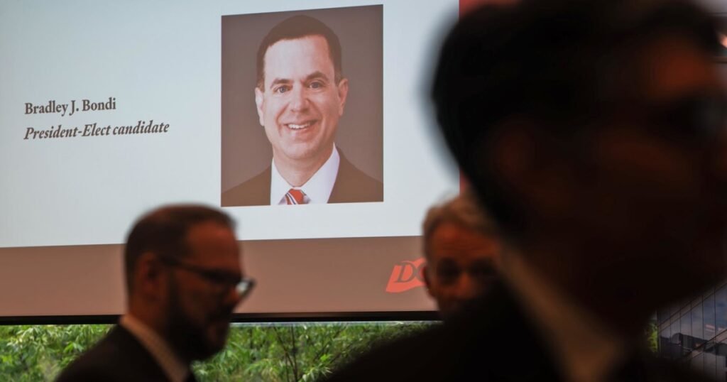 Pam Bondi’s brother loses his D.C. Bar election in a blowout
