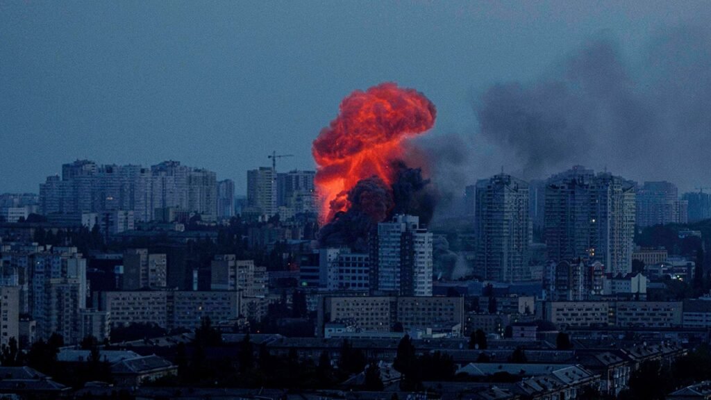 Russia launches biggest barrage of war with nearly 500 drones at Ukraine