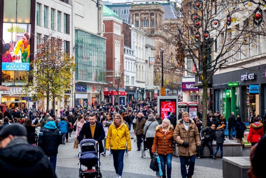 Spending falls to lowest point in year as businesses ‘grapple with extra costs’