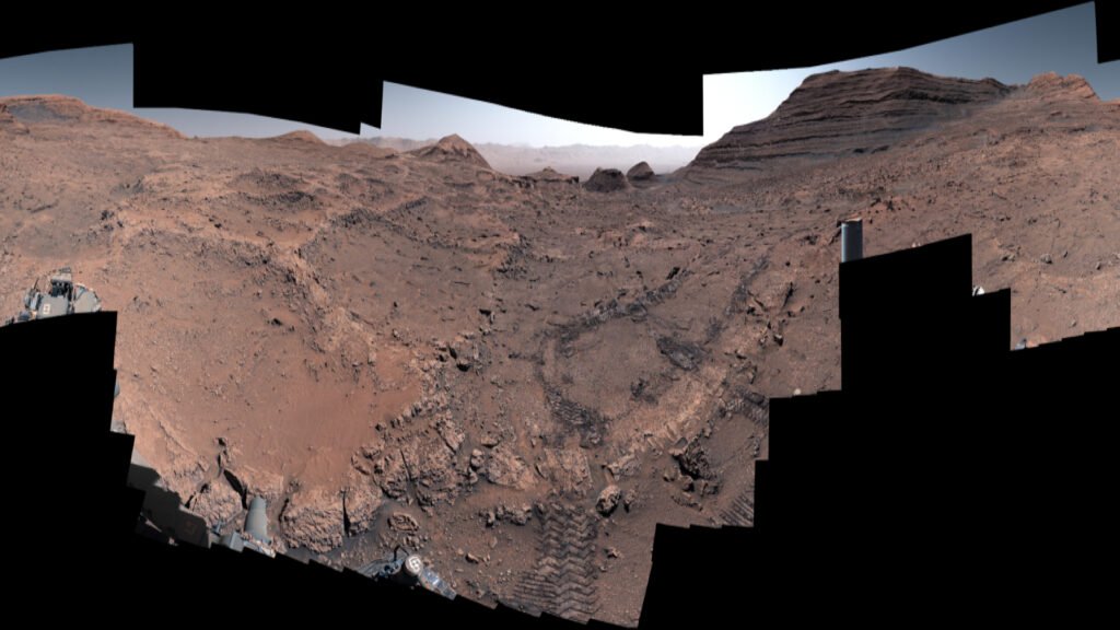 NASA’s Curiosity rover takes a closer look at ‘spiderwebs’ on Mars photo of the day for July 1, 2025